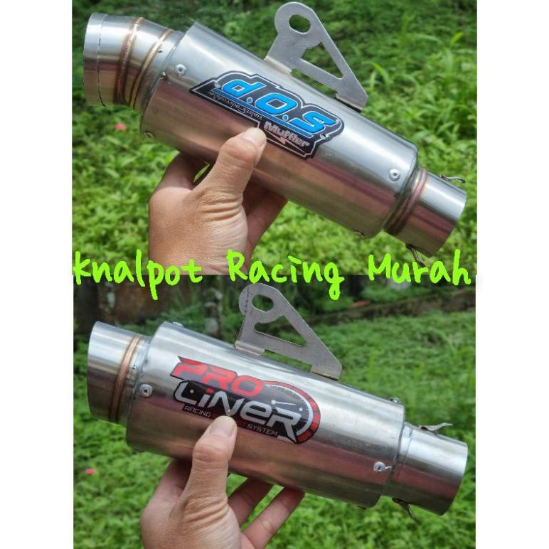 RYANTAMASHOP SLINCER KNALPOT DOS SILENCER JRM SLENCER PROLINER INLET 50MM ORIGINAL