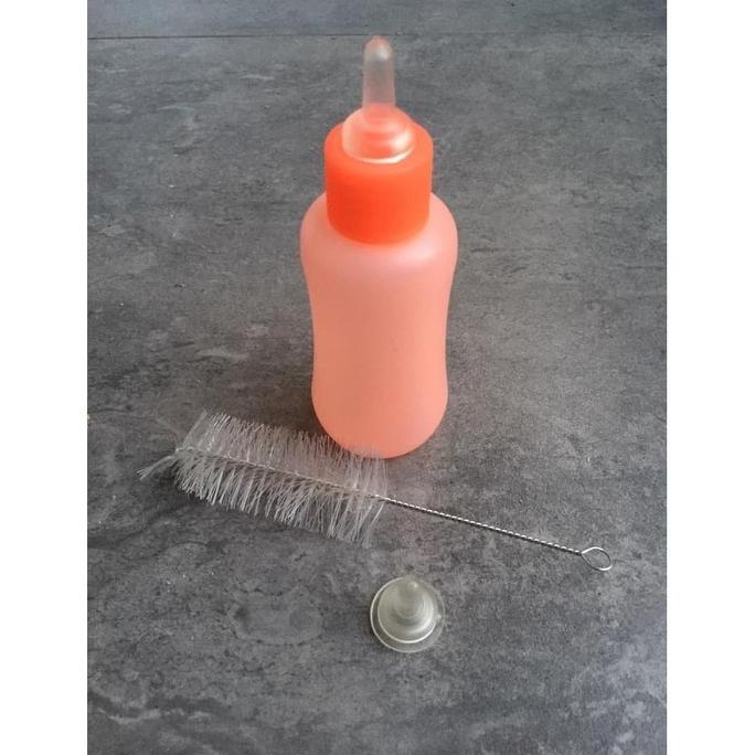 Botol DOT SUSU HEWAN 100 ML + SIKAT kucing anjing musang otter hewan murah