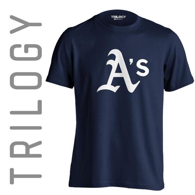 TRILOGY 0528 - Oakland Athletics Baseball MLB - Kaos Premium - SPORT