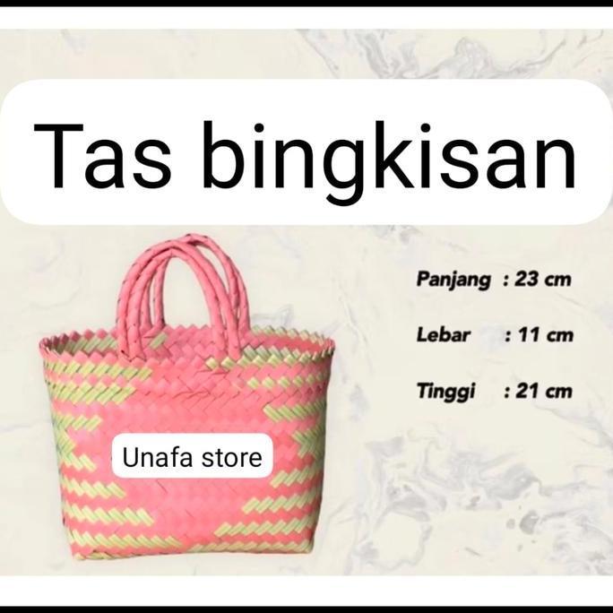 tas bingkisan-tas hampers -tas anyaman plastik utk tas frozen food dll