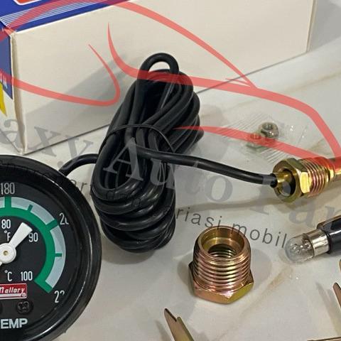 Water Temperature Gauge Meter Suhu Panas Air Radiator Mobil