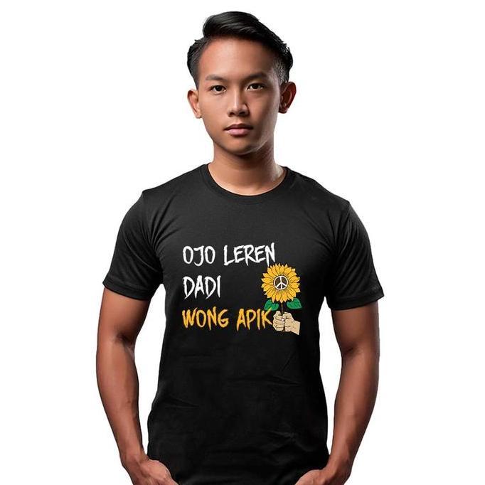 DS204 - Kaos Ojo Leren Dadi Wong Apik Distro