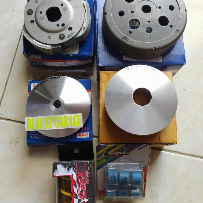 paket upgrade cvt s125, skywave 125, Hayate 125