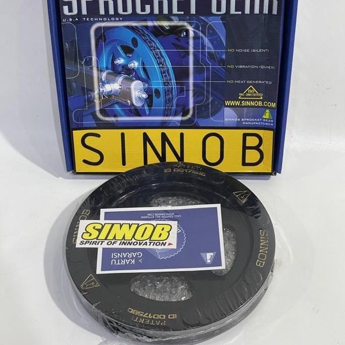 GEAR SET+RANTAI SINNOB YAMAHA R15 NEW V3/VIXION R/MT 15 1SET PNP