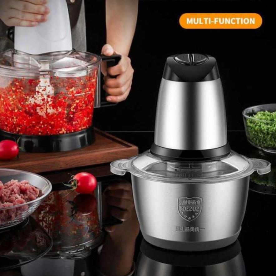 Blender Daging Stainless Steel Chooper Anti Karat