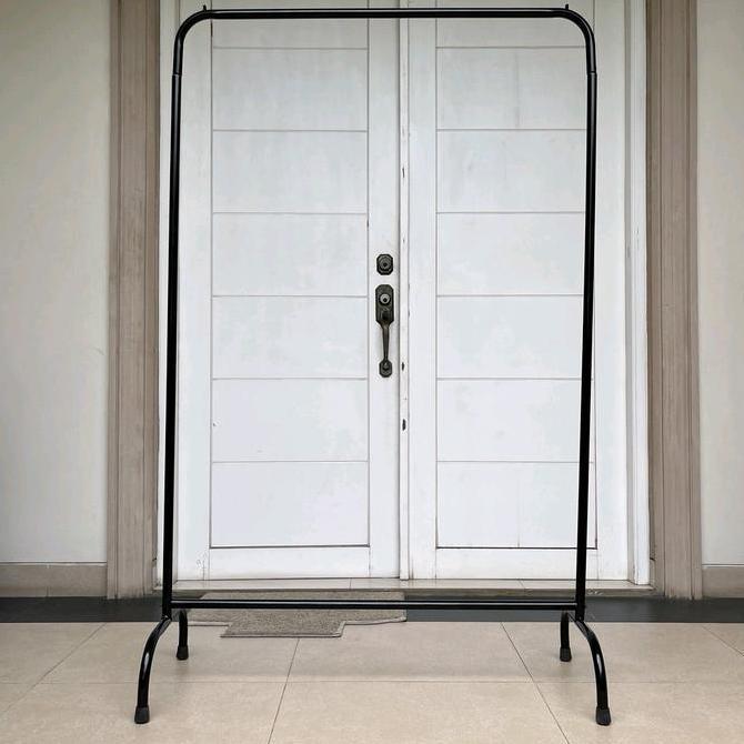 Washz- Gawang Full Coating Model Ikea / Gawang Baju Elegan Besi Kokoh Wardrobes Gantungan & Jepitan 