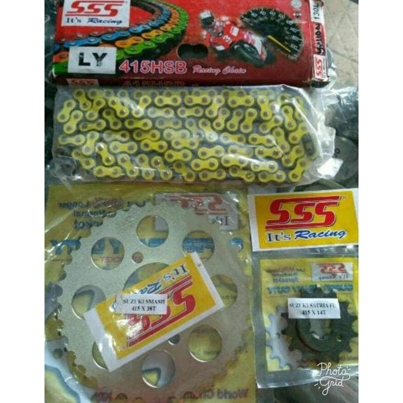 gir set sss rante sss 415 Ninja, Fu ,Vixion, Ter , Jupiter , Mx dll