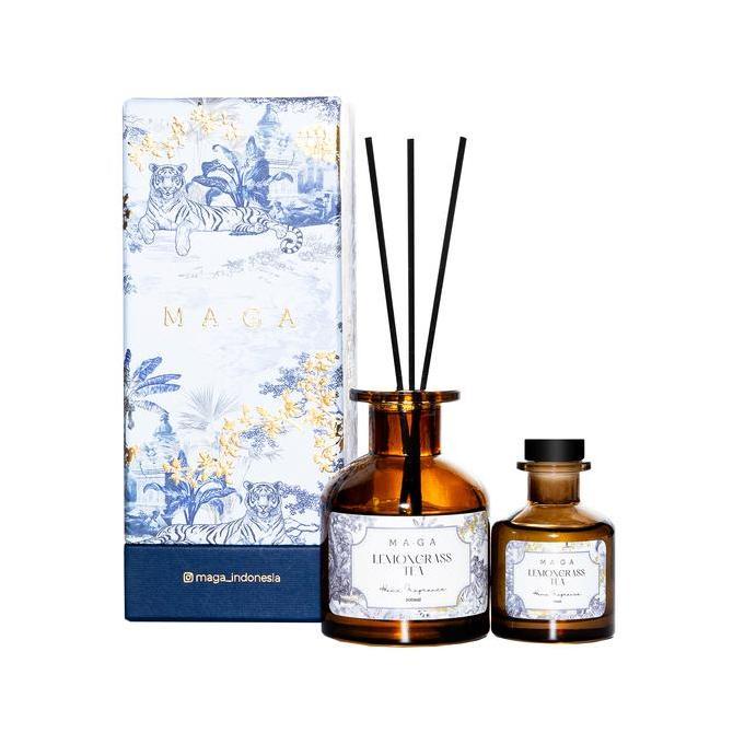 TERLARIS MAGA LEMONGRASS TEA REED DIFFUSER - HOTEL COLLECTION INSPIRED HOTEL TENTREM