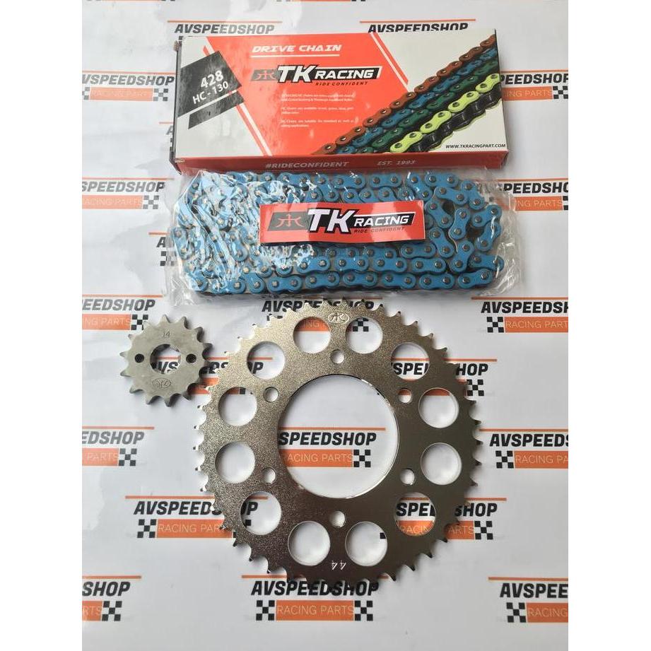 GIR GEAR SET TK YAMAHA VIXION / MX KING & TK 428 HC COLOUR SERIES