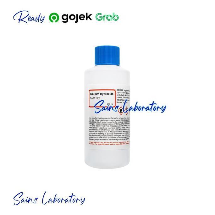 Kalium Hidroksida 10% KOH Kalium Hydroxide Larutan 250 ml