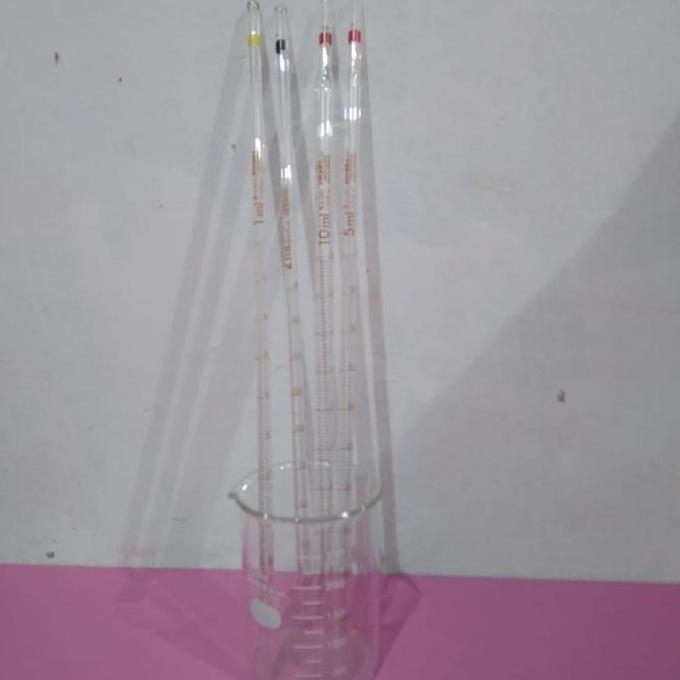 Pipet Ukur 10 ml Iwaki. Measuring Pipet 10 ml Iwaki. 7025-10
