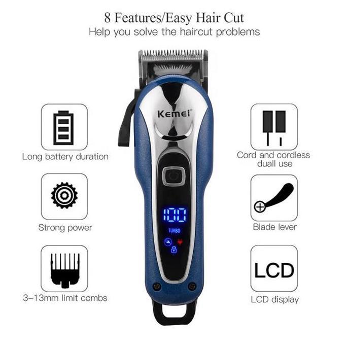 Kemei Km-1995 Men'S Haircutters Professional Hair Clippers Electric