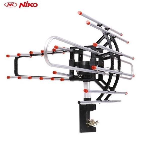 Lansungkirim- Antena Tv Luar Remot + Boster /Lcd/Led/Plasma Rotate 360