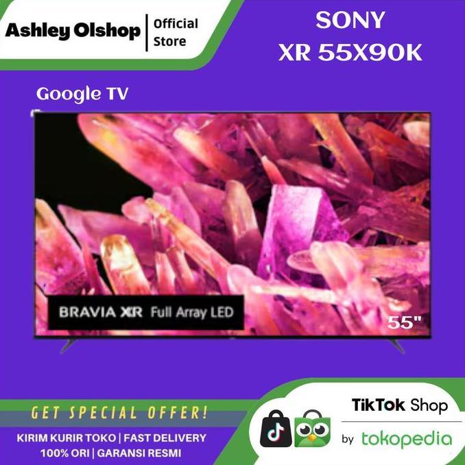 TERLARIS TV SONY XR-55X90K 4K ANDROID GOOGLE TV SONY 55 INCH 55X90K SONY 55X90