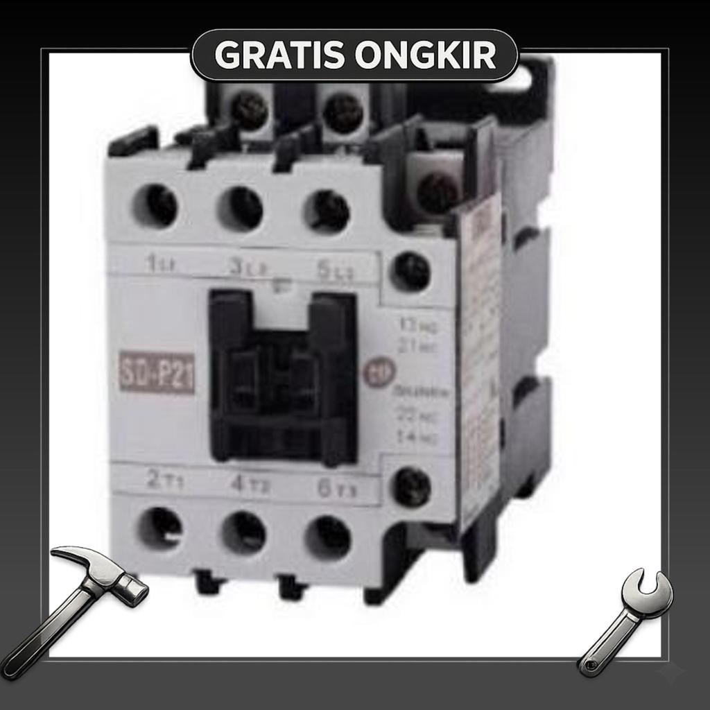 Kontaktor Magnetic Contactor Shihlin Electric Sd-P21