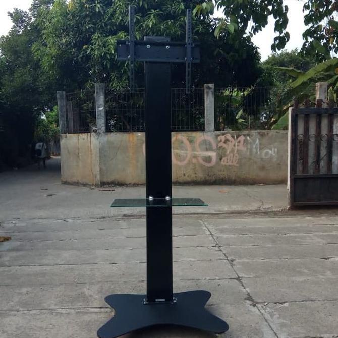 Lansungkirim- Standing Bracket Tv 1 Tiang 43" - 55"