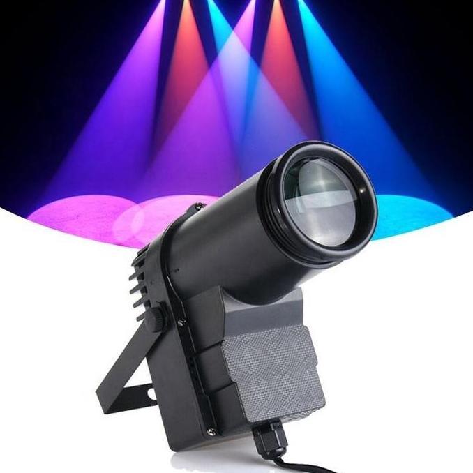 LAMPU SOROT LIGHTING PANGGUNG LED SPOTLIGHT PARTY WARNA WARNI RGB ORIGINAL DAN TERPERCAYA