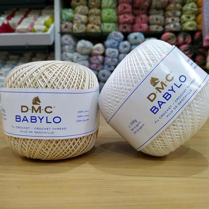 Lengkappoll- Benang Rajut Crochet Import Dmc Babylo 100G