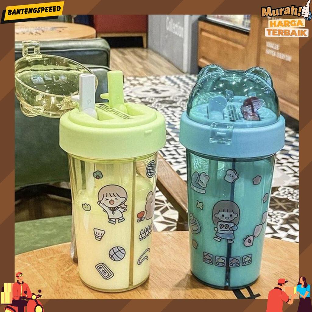 Duet Couple Bottle Travel Botol Minum Duet Use Bottle Dua Sisi - Botol 2 Sisi - Zansenshop Dikirim H