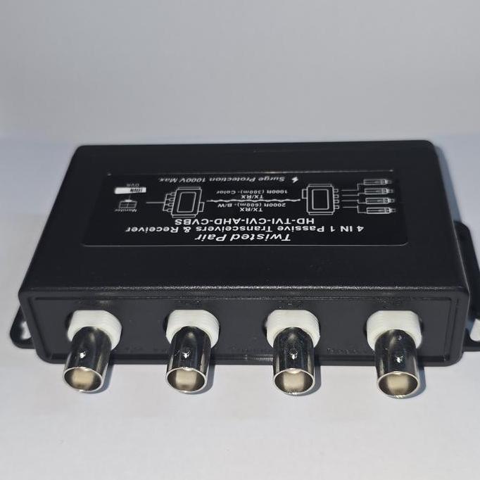 TERLARIS VIDEO BALUN 4 CH / BALUN AHD / BALUN HDTVI/BALUN CCTV