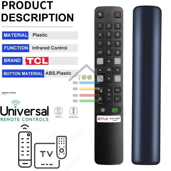 JAOPMAM REMOTE TV TCL LCD LED SMART TV IQIY PROTOK