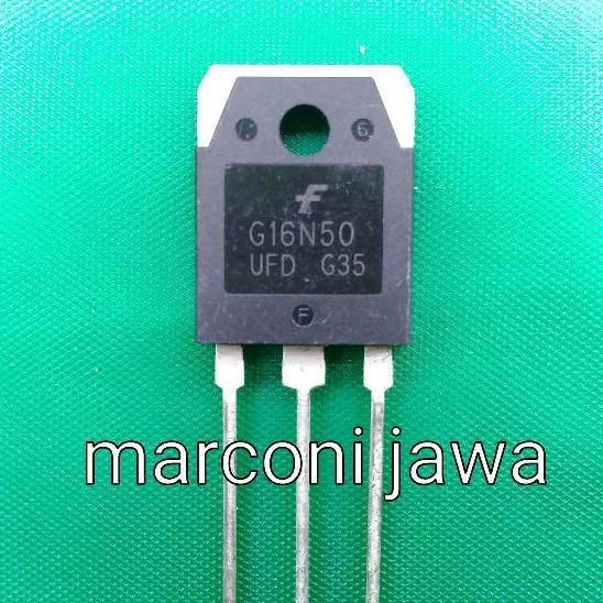 Ready G16N50UFD IGBT 16A 500V