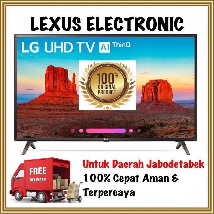 TERLARIS MURAH LED TV 43 INCH LG 43UK6300 4K SMART TV GARANSI RESMI
