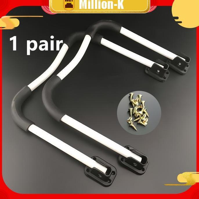 ICHENGO Sepasang Kaki Meja Lipat Kaki Sparepart Meja Belajar Kaki Meja Belajar Peretelan Meja Laptop