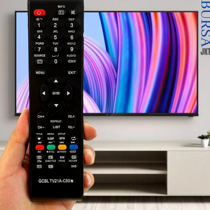 JAOPMAM REMOTE TV CHANGHONG CHIQ LED DIGITAL 24 - 43 INCH C60 PROTOK