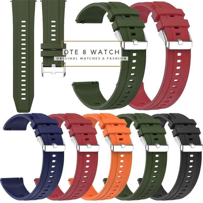 Strap Amazfit Bip 5 Amazfit Bip 5 Unity Silikon Rubber Slim 22mm Cv Quick Release