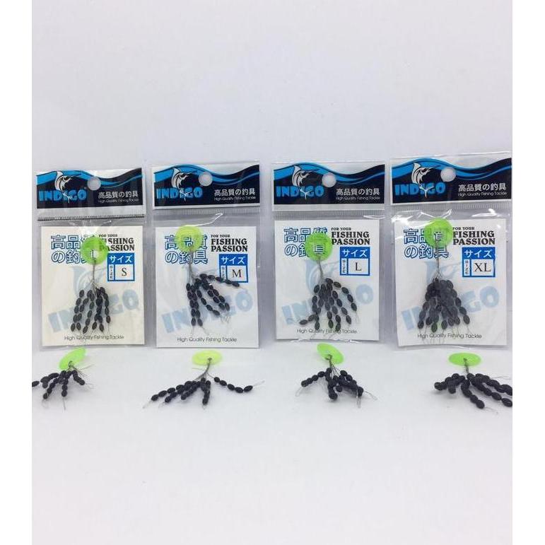 GROSIR Stopper Pancing Isi 100pcs/Ukuran Termurah