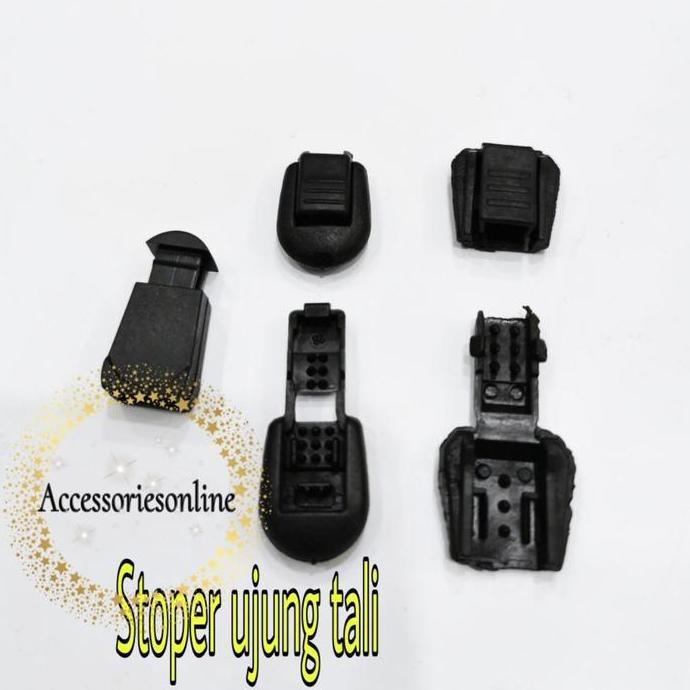 Ready Stoper ujung tali/stopper ujung tali kur tali tas tali masker-100pcs
