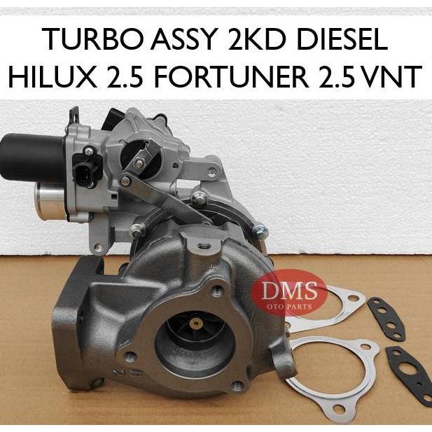 TURBO HILUX VNT 2.5 FORTUNER VNT 2KD TURBO CHARGER HILUX VNT 2KD 4x4