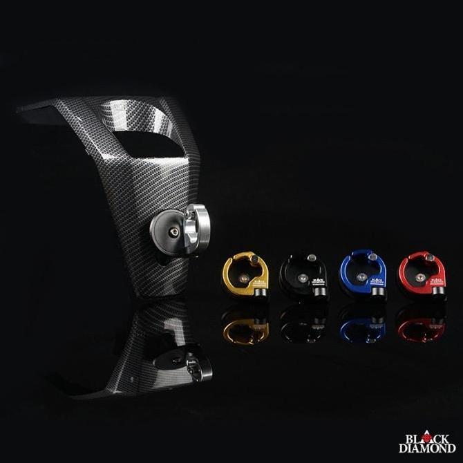 Hook Gantungan Barang Lipat All New Nmax 2020/2/2022 Black Diamond
