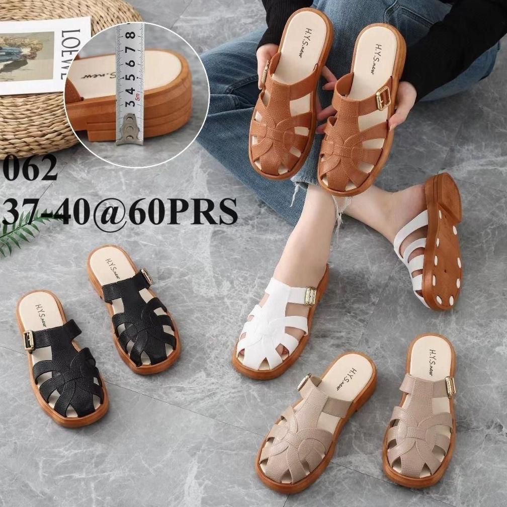 Grade Ori Sandal Jelly Wanita Fashon Viral Selop Alinta Terbaru - Sendal Selop Hys 062 Kekinian Vira