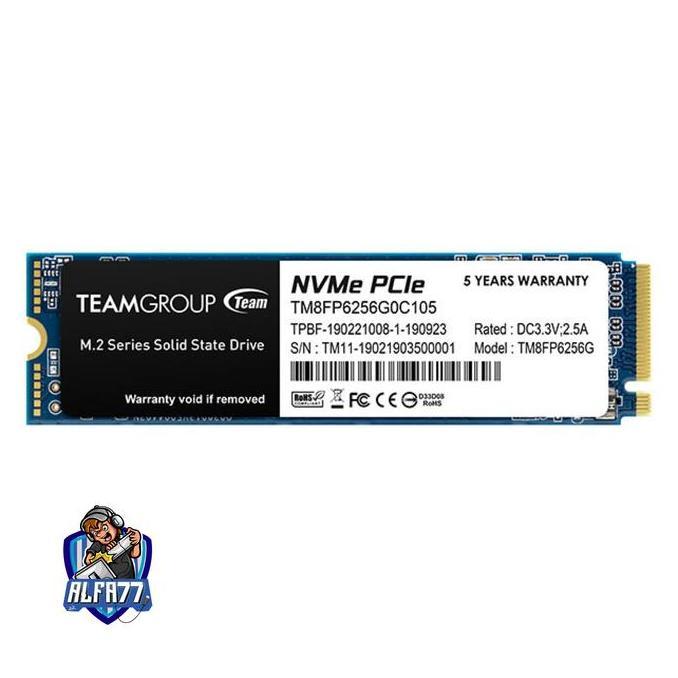 Four- Team Group Mp33 256Gb Nvme Ssd