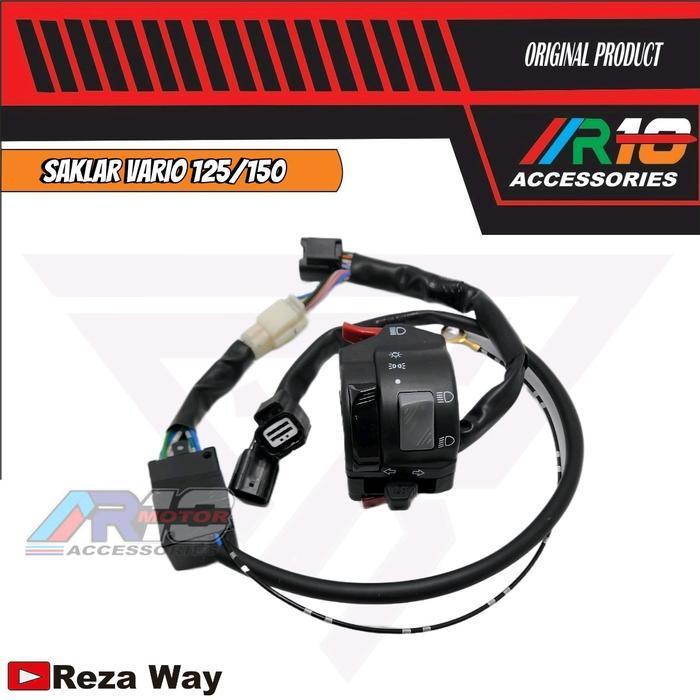 Saklar Kiri Vario 125 Dan 150 100% Plug N Play Saklar Vixion Gen 2 Saklar Hazard Original Dan Terper