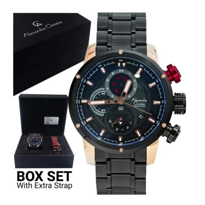 JAM PRIA ALEXANDRE CHRISTIE AC6239 AC 6239 FREE STRAP BOXSET ORIGINAL
