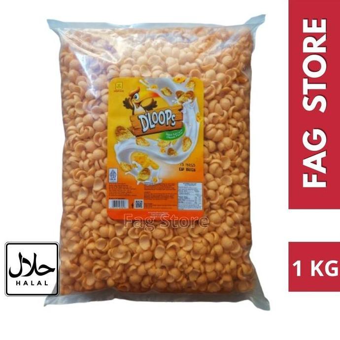 Nofrizalabadi - D'Loops Sereal Buah & Coklat 1Kg Chococrunch D'Loops Corn Puff Oatmeal Food Fruit Ce