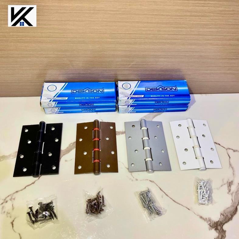 (Terbaru) Engsel Nylon 4 inchi DEKSON engsel Pintu aluminium Kayu (Terlaris)