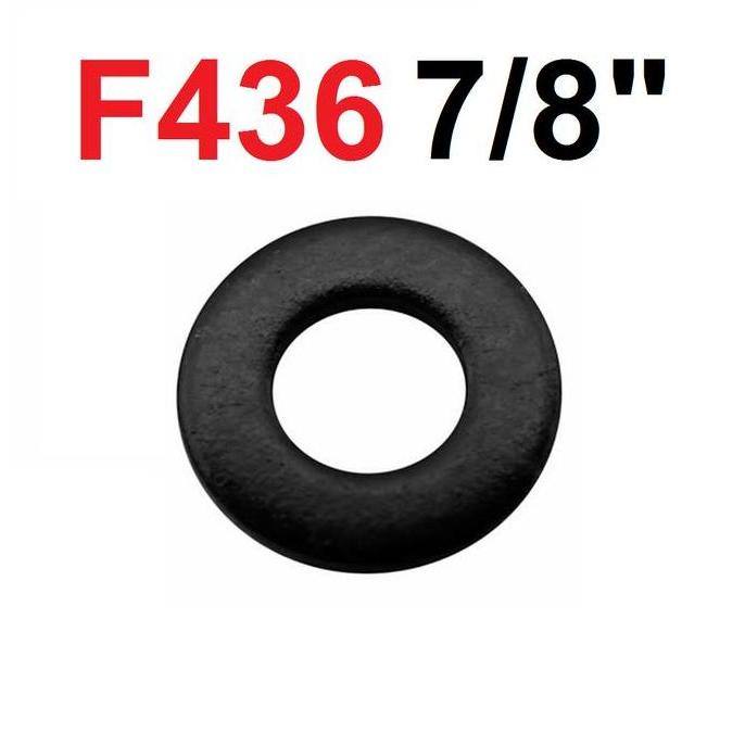 RING PLAT / WASHER PLAT BAJA F436 HITAM 7/8 FORSALE