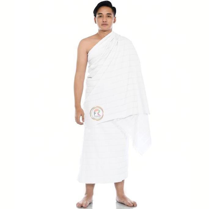Raisma - Kain Ihram Baju Ihram Pria Perlengkapan Haji Dan Umroh