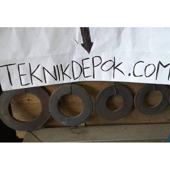 WASHER PLATE M.24 RING PLAT BAJA M. 24 HITAM TEBAL HEMAT