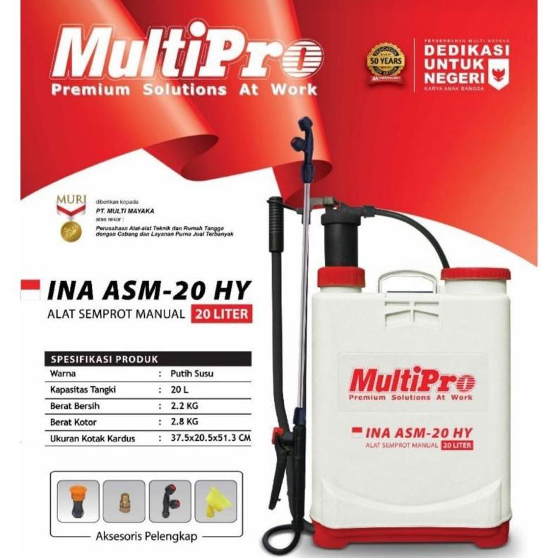 SYIFFASQUARE MULTIPRO SEMPROT HAMA MANUAL 20 LITER - ASM-20HY SPRAYER HAMA PUPUK KEBUN PERTANIAN MUR