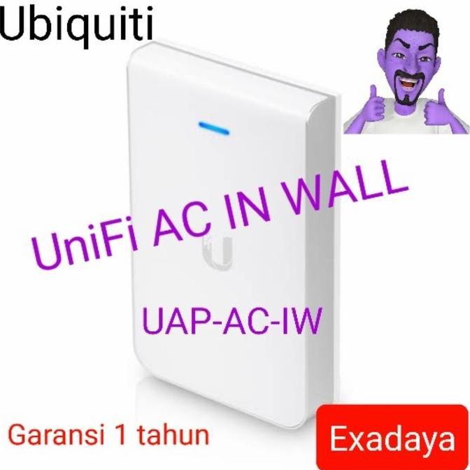 TERLARIS UBIQUITI UNIFI AC IN WALL / UAP-AC-IW / UAP AC IW , WIFI ACCESS POINT