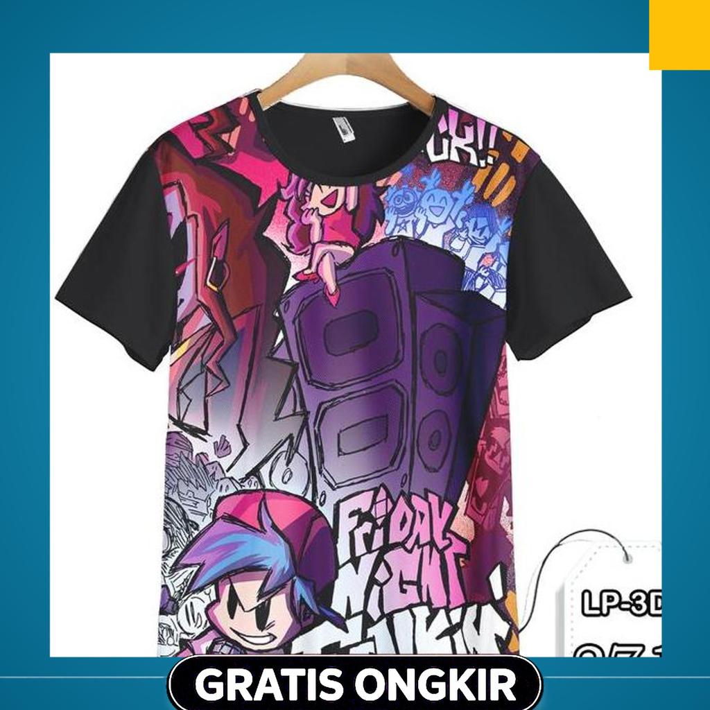 Kaos Friday Night Funkin 3D Kaos Fnf Game Serial Anak #Lp3D-371