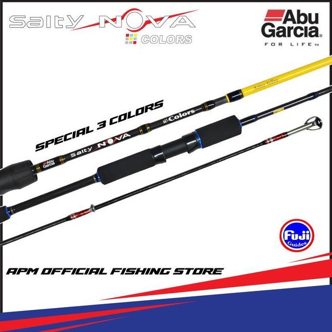 ABU GARCIA SALTY NOVA SNS SPINNING & Baitcasting ROD