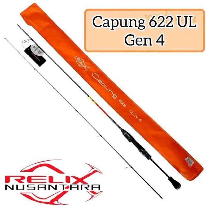 Joran CAPUNG 622 Gen 4 UL SP 1-3Lb Joran Pancing Relix Nusantara