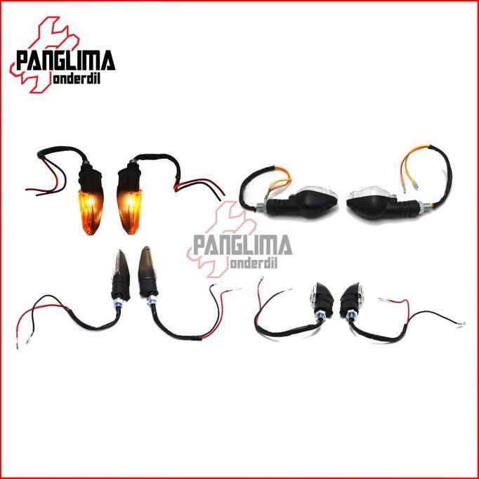 TERLARIS LAMPU SEIN MINI MEGA PRO NEW/VIXION NVA/CB 150R MOTOR SEN UNIVERSAL