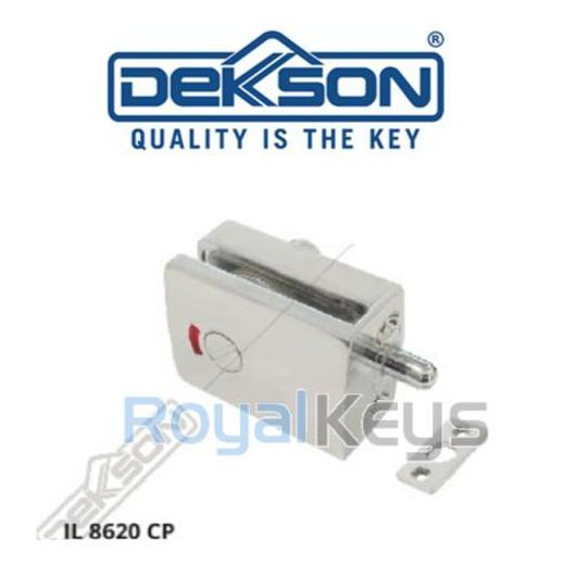 Indikator Lock Dekson Dekkson IL 8620 CP Kunci Pintu Kaca Kamar Mandi